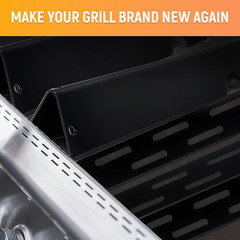 Grill Flavorizer Bars Heat Deflectors for Weber Genesis II 400 410 440 Porcelain