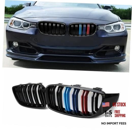 F30 Front Kidney Grille Replacement F30 (2012-2018) Double Slats / M Color