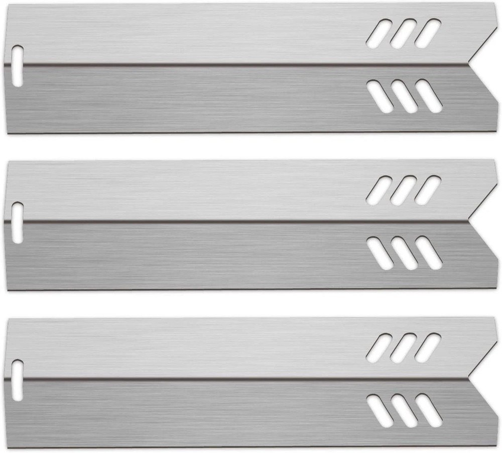 14 3/16” Grill Heat Plates Shield Heat Tent Burner Cover BBQ Gas Grill