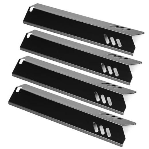 15 Inch Grill Heat Plate Shield, Burner Cover Replacement Parts 15″ heat tent