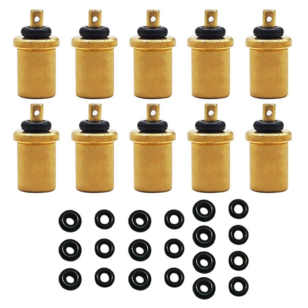 10 Pack Compact Gas Refill Adapters for Outdoor For Camping and Hiking Use