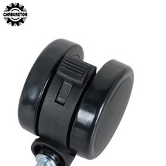 2 Set 2.33In Gas Grills Caster Wheel For Genesis Summit Silver Spirit Black