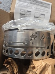 Genuine Weber Kettle Grill 22in Part # 69383 Ash Catcher Assy w/Smoke Indicator