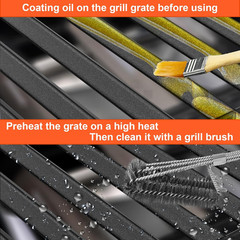 17″ Grill Grates for Charbroil Performance 4 Burner 463352521 463354021 46336552