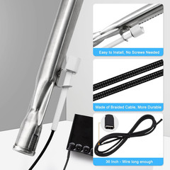 Monument Grill 77352 Repair Kit Gas Burner Tubes Heat Tent Plates Igniters