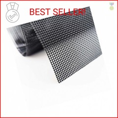 Carligo Heavy-Duty Car Grill Mesh, SS304 Metal Stainless Steel, Black PVC Coated