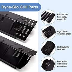 Grill Heat Plate Replacement for Dyna-Glo DGH450CRP, Porcelain Steel 4 Burner