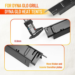 Grill Parts for Dyna-Glo 5 Burner DGH474CRP DGH483CRP DGH485CRP,70-02-411 Heat T