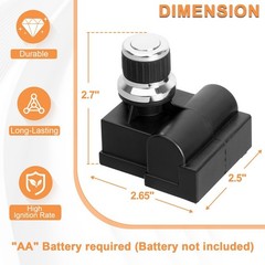 7Outlet Pulse Igniter DHL1287Q For Nexgrill Deluxe 6 Burner Parts