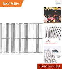 4-Pack Stainless Steel Cooking Grates Replacement for Chargriller Outdoor Grills