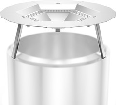 Heat Deflector for Solo Stove Bonfire 19.5″, 304 Stainless Steel Portable Heat D
