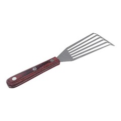 Efficient Wide Spatula like Head for Flipping and Turning Fish Fillets