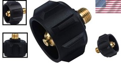 Durable Brass Propane Adapter with 1/4 Inch Male Thread – Safe and Compact