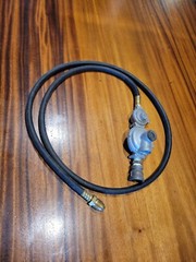 Propane Tank Regulator dual with hose p613b20