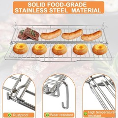 66044 Grill Warming Rack for Weber GS4 Genesis II 300 Series, Genesis II E310 E3