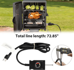 Unidanho Adjustable Thermostat Power Cord for Masterbuilt Smokers