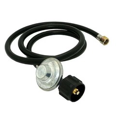 4ft Hose and Regulator Kit for BBQ Grills Fire Pits and Outdoor Adventures