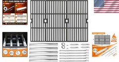 Charbroil 5 Burner Grill Replacement Parts 18×25 Cast Iron Grates