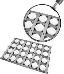 Grill Burners Grill Briquette Tray for Alfresco ALX2-30CD, ALX2-42C, ALX2-42RFG,