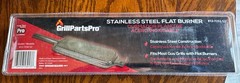 Brinkmann Grill Parts Pro Replacement Stainless Steel Flat Burner 812-7232-S2 ..