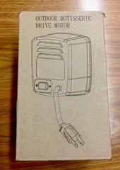 Weber #41285 Outdoor Rotisserie Drive Motor Replacement Part 120V NEW(open Box)