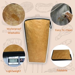 BBQ Blanket for Resting Meat, Reusable Insulated Meat Resting Bag with Firepr…