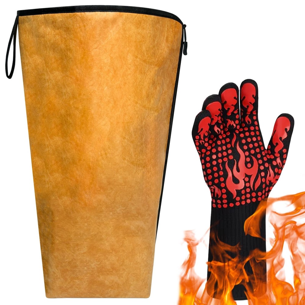BBQ Blanket for Resting Meat, Reusable Insulated Meat Resting Bag with Firepr…