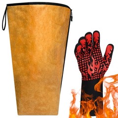 BBQ Blanket for Resting Meat, Reusable Insulated Meat Resting Bag with Firepr…