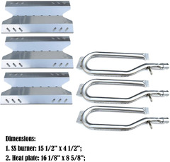 Stainless Steel Grill Burner Tube Heat Plate for Members Mark BQ06042-1 Samsclub