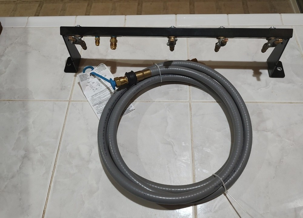 Weber Genesis S330 Natural Gas Manifold & Natural Gas Hose