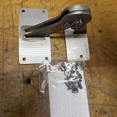 Stainless Lid Hinge Kit compatible with Weber Smokey Mountain Grill 18.5 22.5