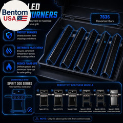 15.3″ Flavorizer Bars for Weber Spirit 300 and GS4 Spirit II 300 Series E310 E32
