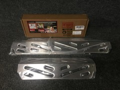 4 Qulimetal Heat Deflectors 66686 For Weber Genesis II/LX 410 435 BBQ Grill