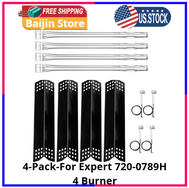 Grill Replacement Parts for Expert 720-0789H 4 Burner Gas Grill Stainless Ste…