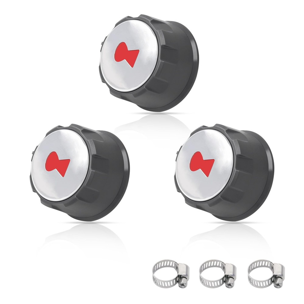 Replacement Grill Control Knobs for Weber E-Spirit 200 Series 3 Pcs