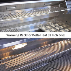 S13960 Grill Warming Rack Replacement Parts for Delta Heat 32 Inch BBQ Grill 304