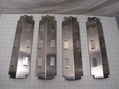 4pk Stainless Steel Heat Plates 14-5/8″ x 4-1/4″ 98531 for Charbroil Grill King