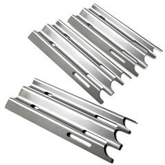 14.5″x7.25″ Stainless Steel BBQ Heat Plate Shield Tent Diffuser Deflector Rep…