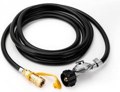 Mr. Heater Compatible 12 ft Propane Regulator Hose – Safe and Easy Setup