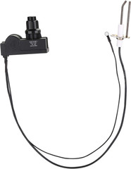 Fire Pit Grill Igniter Kit for Gas Burner System 2 Outlets Ground Wire