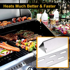 Grill Flavor Bars And Heat Deflectors Parts Kit for Weber Genesis E/S LX 410 440