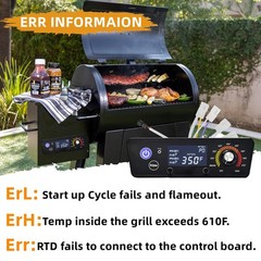Advanced Digital Control Board Replacement for Pit Boss Grills, 180F-500F Range