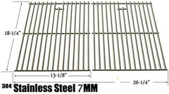 Charbroil Commercial 463268007 Gas Grill Repair Kit Includes 4 Stainless Heat Pl