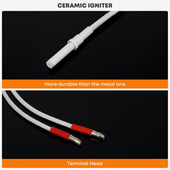 12V Ceramic Igniter for Green Mountain Grills Daniel Boone/Jim Bowie Models