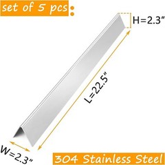 22.5″ Flavorizer Bars Replacement for Weber 7536, Spirit 300 E310 E320 S310 S320