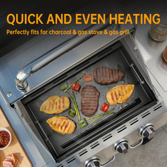 27.7″ Full-Size Griddle Replacement for Charbroil 4 Burner Models