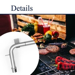 2pcs for Viking Oven PB050012 Tube, BBQ Grill Burner for Viking Appliance Ove…