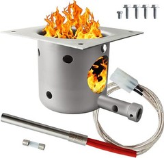 Fire Burn Pot, Hot Rod Igniter Kit for Pit Boss and Traeger Wood Pellet Grills