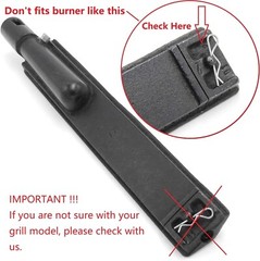 Cast Stainless Steel BBQ Grill Burners Replacement for Bull Cal Flame Jenn AIR