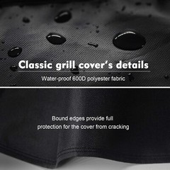 7139 Grill Cover for Weber Spirit II 300 and Spirit 200 Series (with Side Mou…